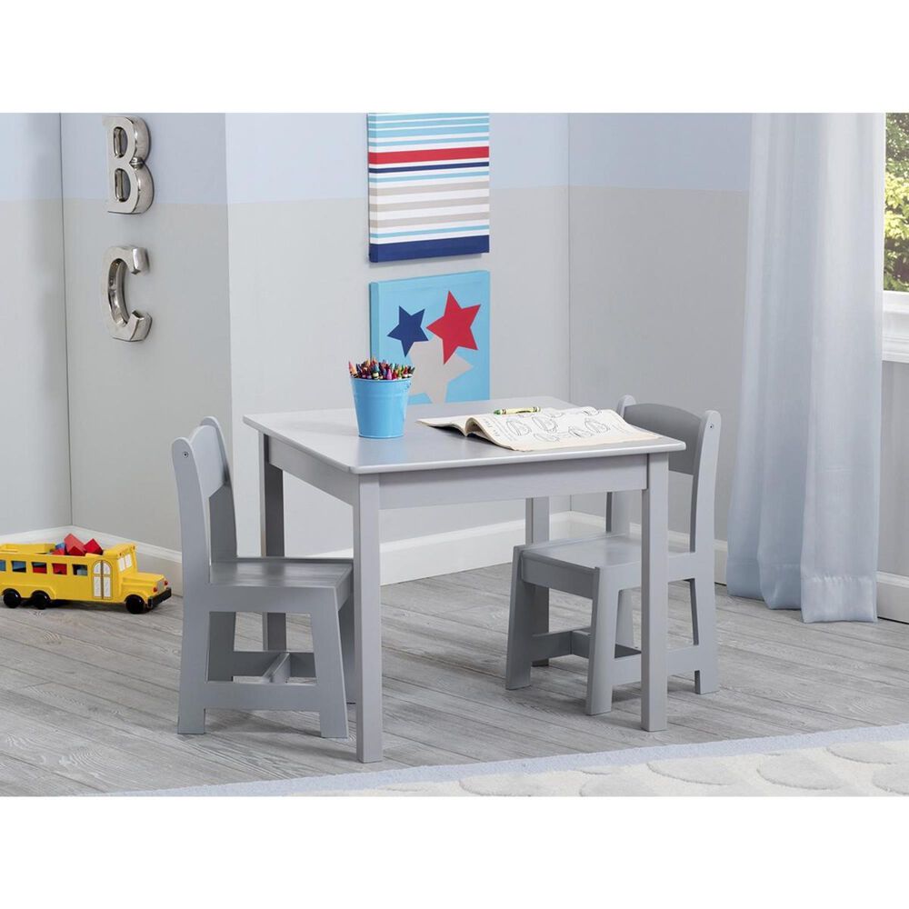 Delta Mysize Table and Chairs in Gray, , large