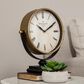 Mercana Houston Table Clock in Gold and Matte Black, , large