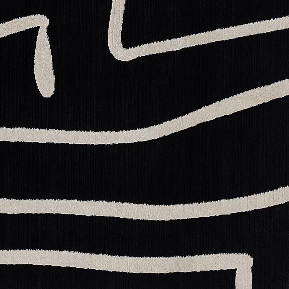 Momeni Noho Abstract 9&#39;3&quot; x 12&#39;6&quot; Black Area Rug, , large