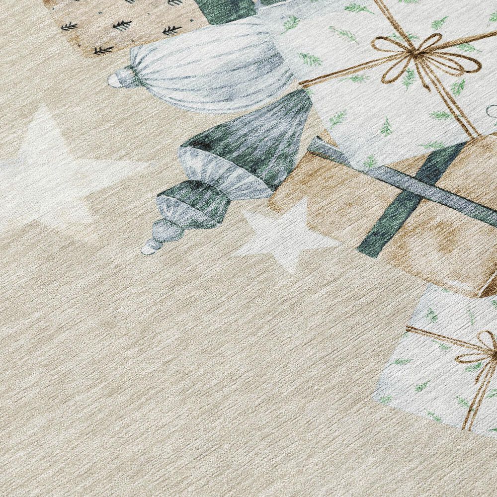Dalyn Rug Company Wonderland WN33 2&#39;3&quot; x 7&#39;6&quot; Beige Indoor/Outdoor Runner, , large