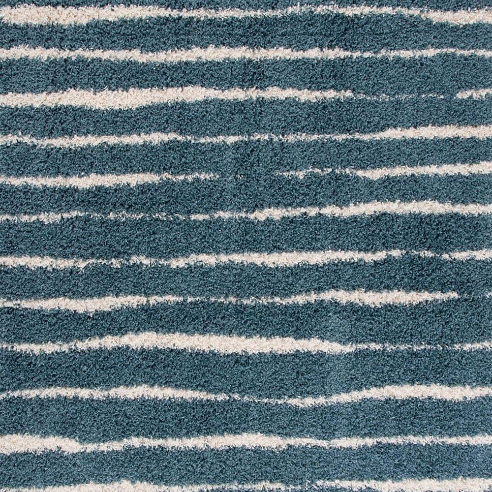 Safavieh Venus Shag VNS603K 4&#39; x 6&#39; Turquoise and Ivory Area Rug, , large