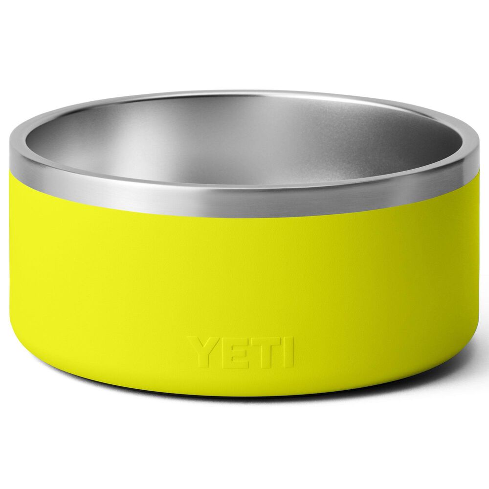 YETI Boomer 8-Cup Dog Bowl in Firefly Yellow, , large
