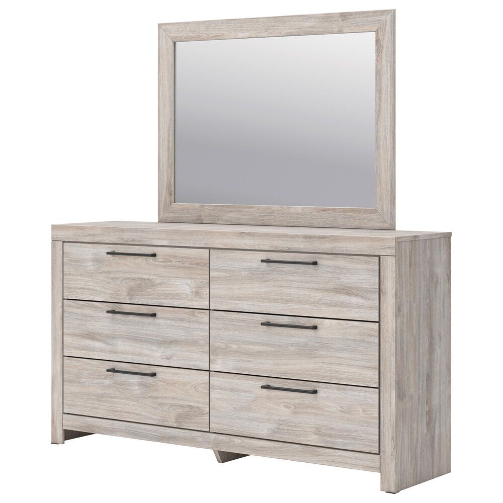 Ashley Broachmyn Dresser and Mirror in Gray, , large