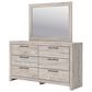 Ashley Broachmyn Dresser and Mirror in Gray, , large