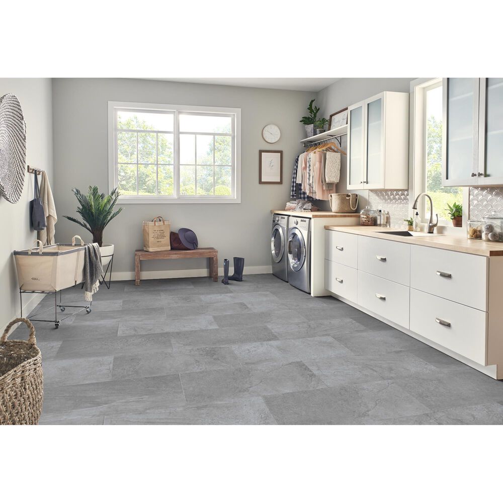 Mannington Adura Rigid Meridian Steel 12" x 24" Luxury Vinyl Tile, , large