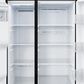 GE Appliances 24 Cu. Ft. Counter-Depth Side-By-Side Refrigerator with Extra Tall Dispenser and Energy Star in Black, , large