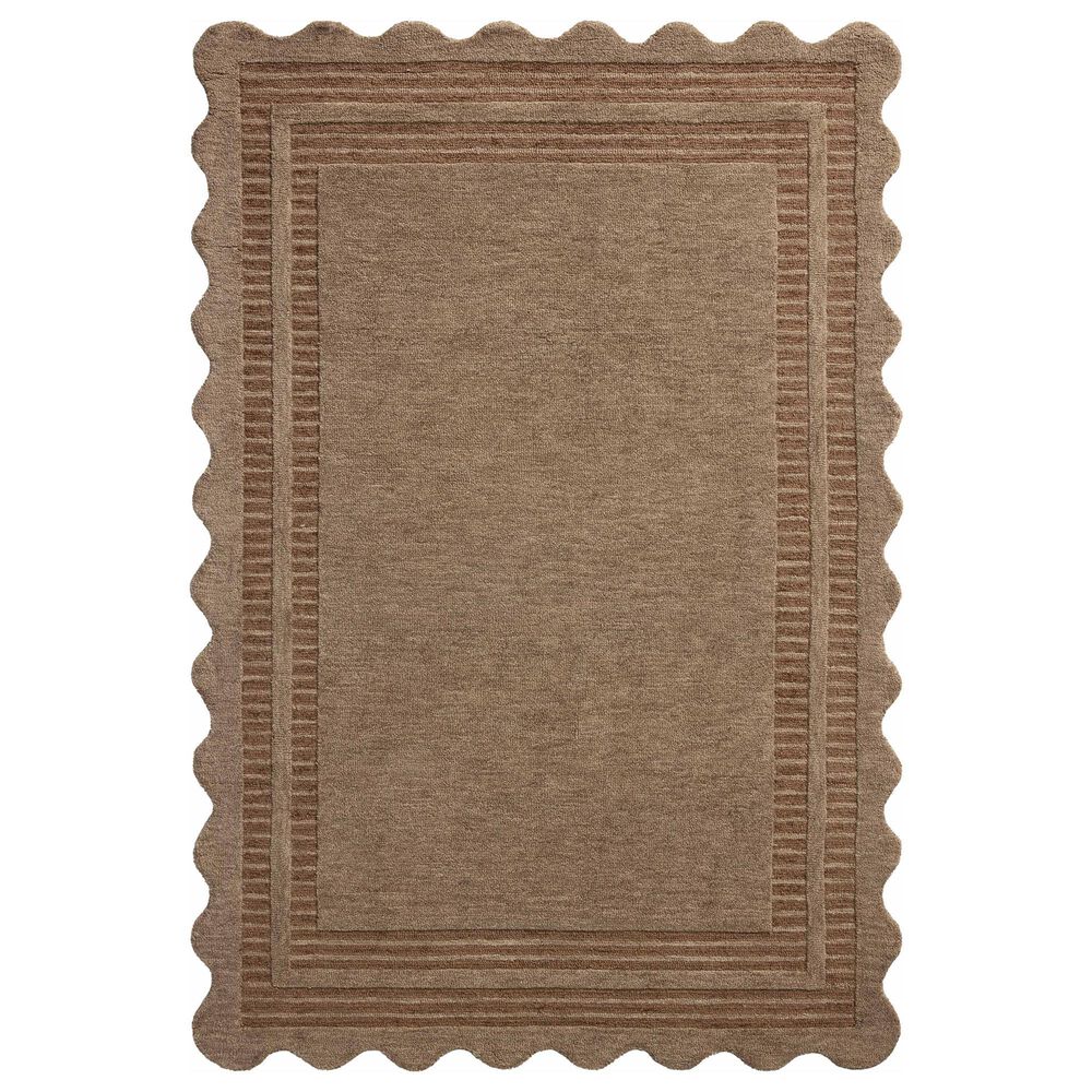 Loloi II Scottie 3" x 7"6" Mocha and Clay Area Rug, , large