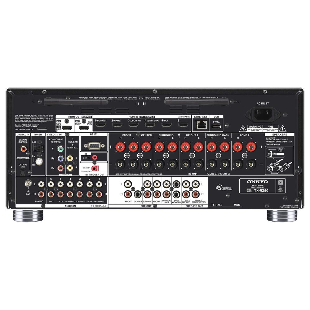 Onkyo 9.2-Channel THX Certified AV Receiver in Black, , large