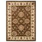 Safavieh Lyndhurst LNH555 6"7" x 9"6" Brown and Ivory Area Rug, , large