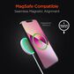 Hypercel Magnetic 15W Wireless Charger in White, , large