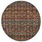 Oriental Weavers Andorra Multicolor 7"10" Round Area Rug, , large