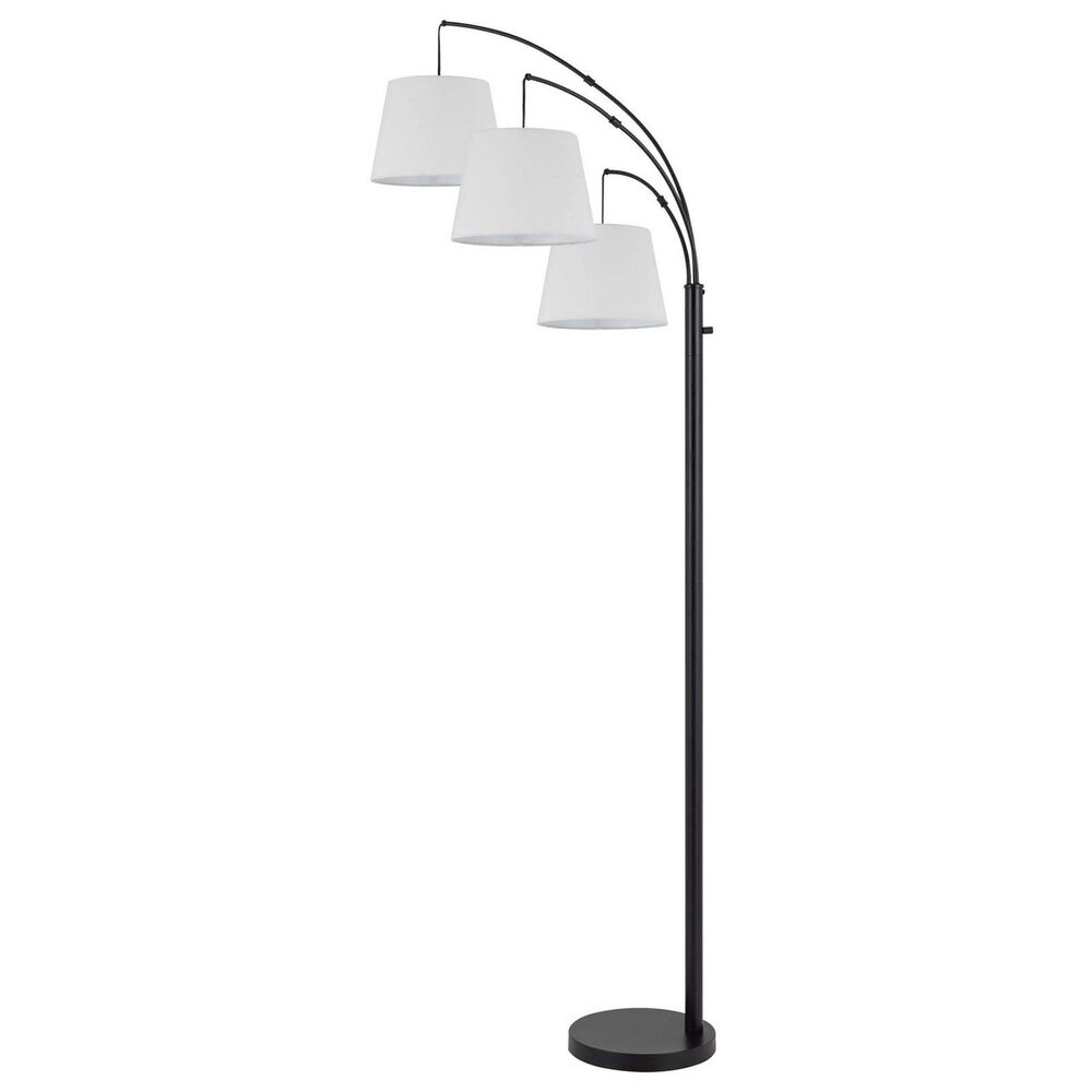 Cal Lighting Vardon Floor Lamp in Black, , large