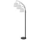 Cal Lighting Vardon Floor Lamp in Black, , large