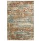 Karastan Marash Ankara 6"7" x 9"6" Rust Red, Blue and Beige Area Rug, , large