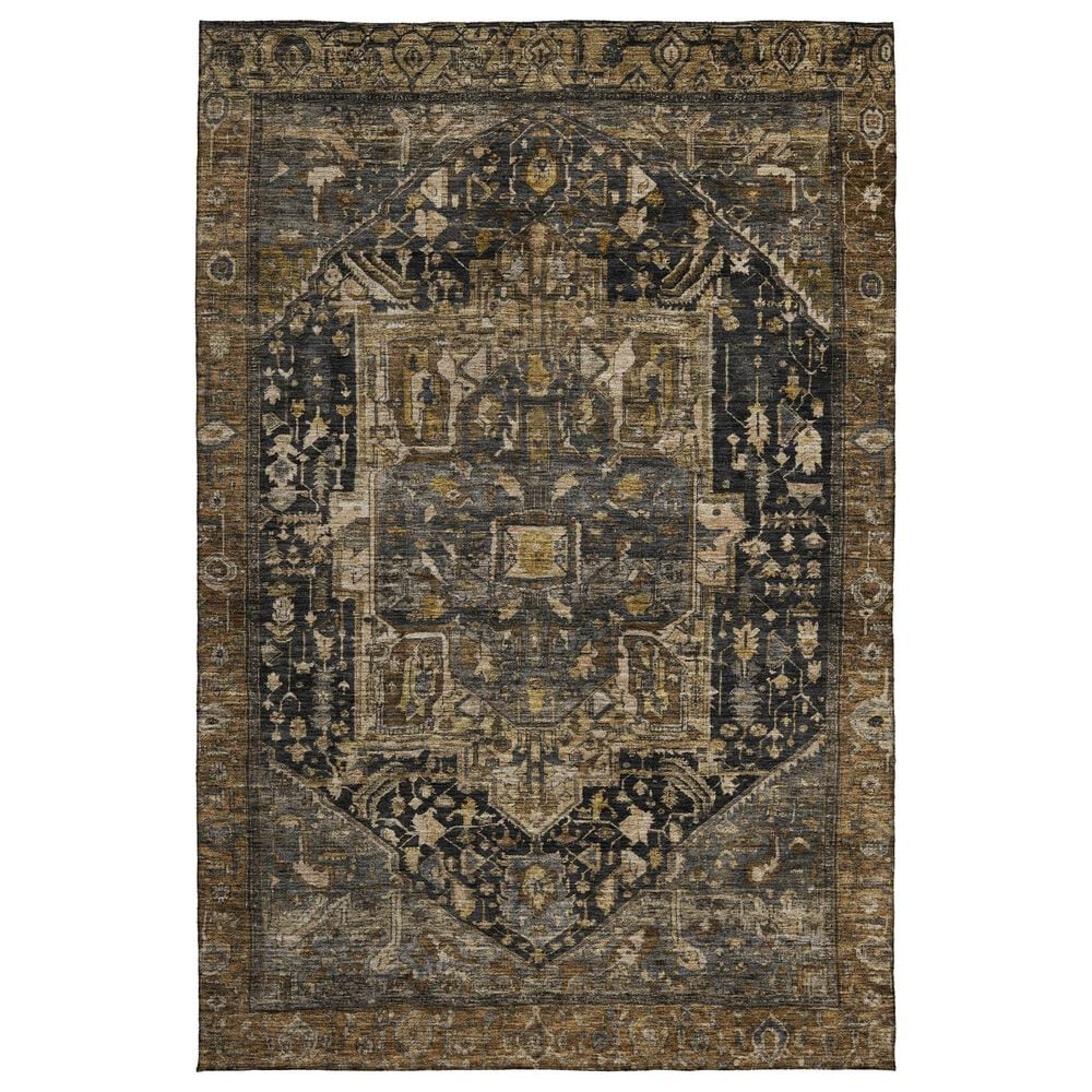 Dalyn Rug Company Solace SL14 10" x 14" Charcoal Area Rug, , large
