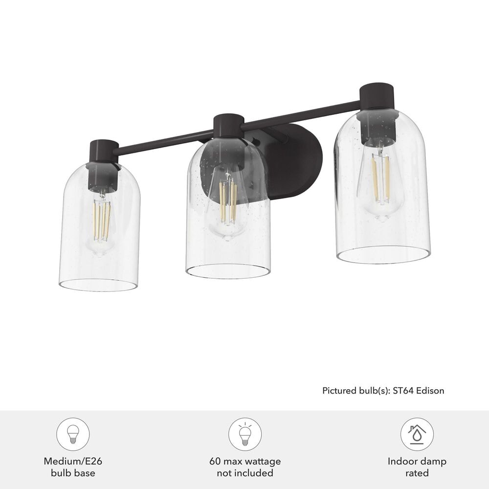 Hunter Lochmeade 3-Light Vanity in Noble Bronze, , large