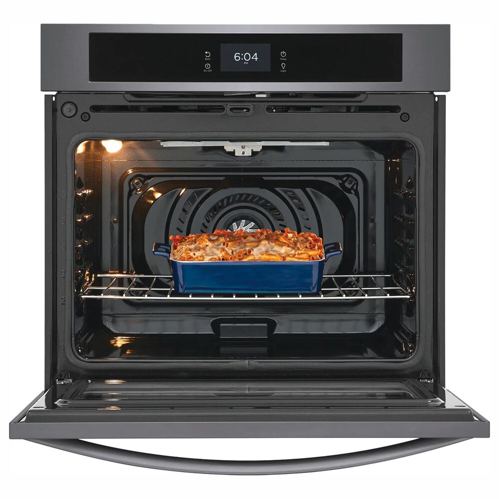 Frigidaire 30&quot; Single Electric Wall Oven with Fan Convection in Black Stainless Steel, , large