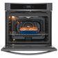 Frigidaire 30" Single Electric Wall Oven with Fan Convection in Black Stainless Steel, , large