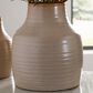 Ashley Millcott 12" Vase in Tan, , large