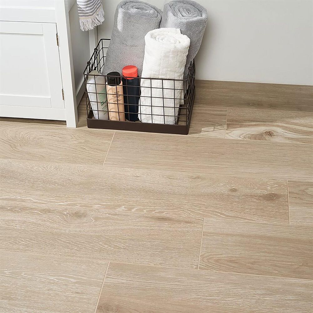 Soho Studio Crestwood Almond 8&quot; x 48&quot; Porcelain Tile, , large