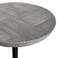 Moe"s Home Collection Foundation Outdoor Accent Table in Grey, , large
