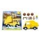 Bluey S12 Bluey Dump Truck Vehicle with Figures in Yellow, , large
