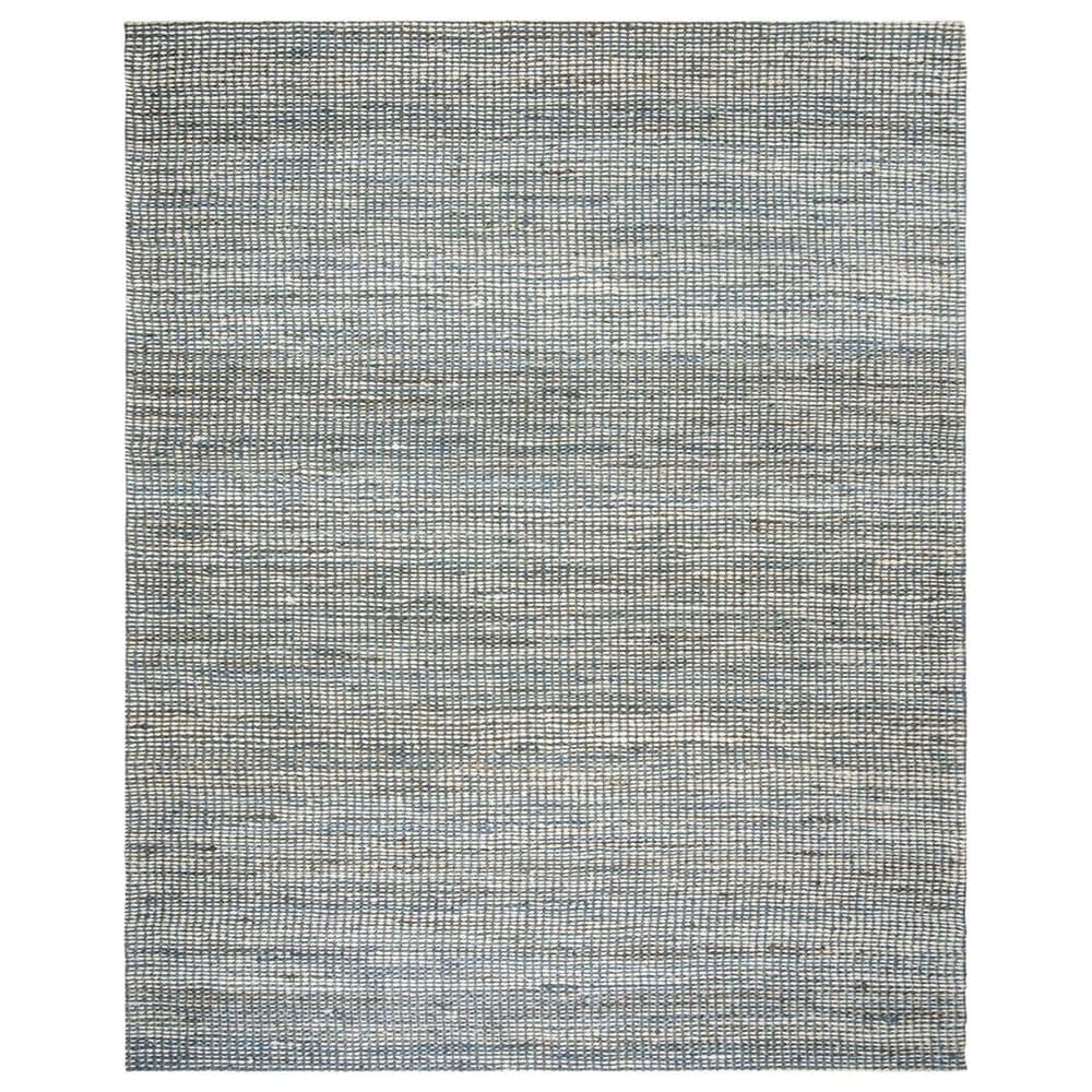 Safavieh Marbella 9" x 12" Blue and Ivory Area Rug, , large