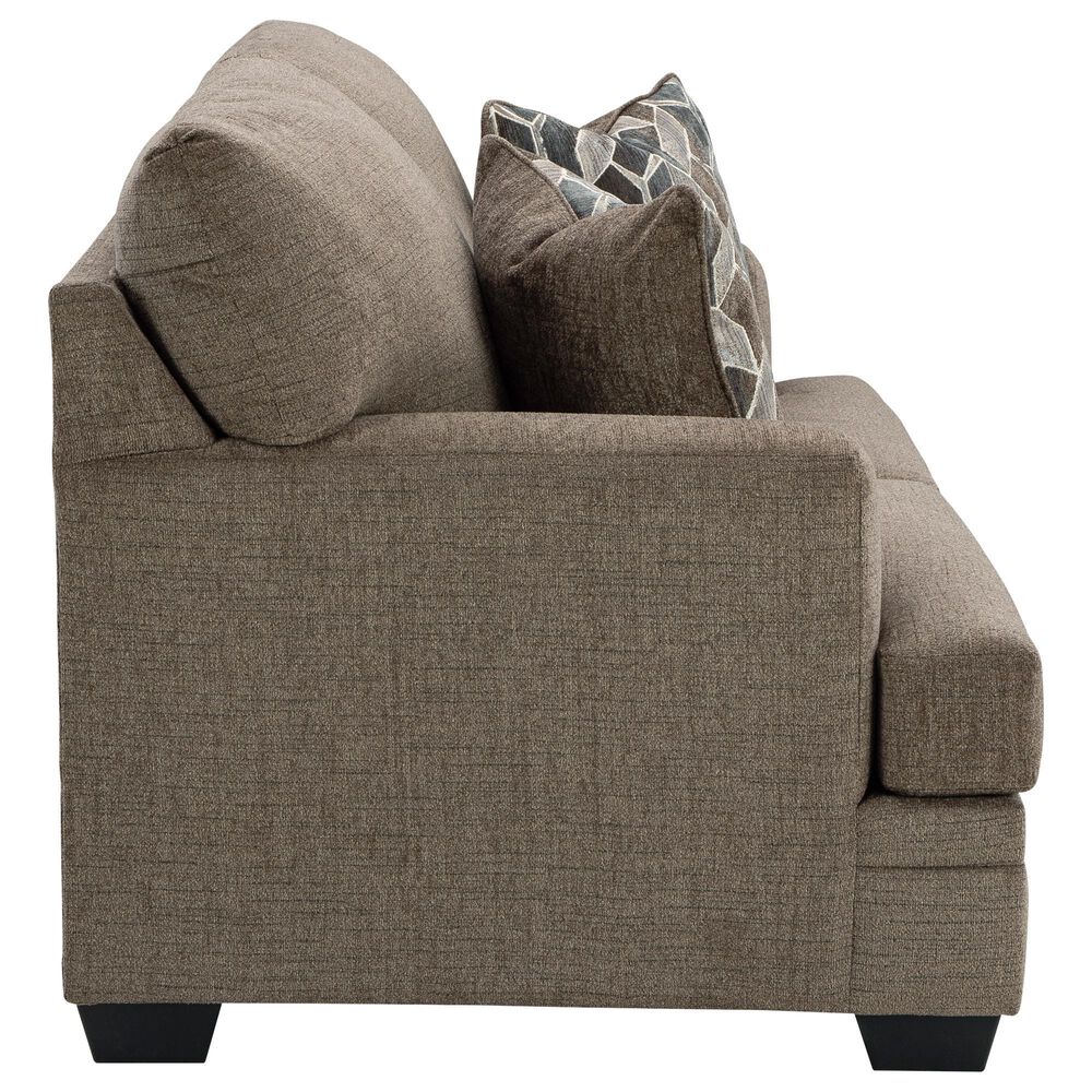 Ashley Stonemeade Stationary Loveseat in Nutmeg, , large