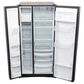 GE Appliances 25.3 Cu. Ft. Side by Side Refrigerator with External Dispenser in Fingerprint Resistant Slate, , large