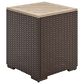 Homestyles Palm Springs 3-Piece Patio Sectional Set in Brown, , large