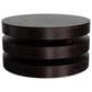 Jofran Brix Round Cocktail Table in Espresso, , large