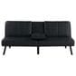 Lifestyle Solutions Cotez Convertible Sofa in Black, , large