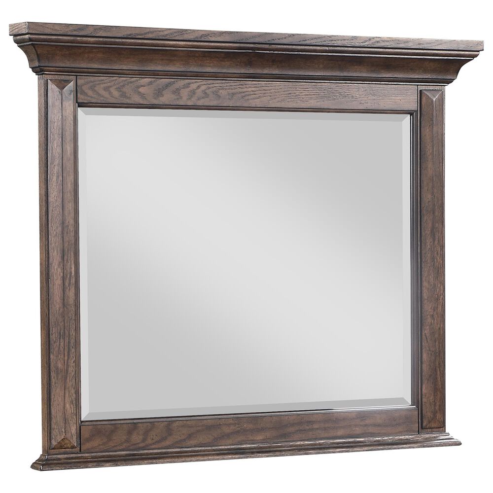New Heritage Design Mar Vista Dresser Mirror in Rich Walnut, , large