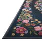 Rifle Paper Co. x Loloi Perennial Blossom 2"5" x 7"8" Navy Runner, , large