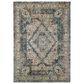 Safavieh Aria ARA106E 4" x 6" Beige and Blue Area Rug, , large