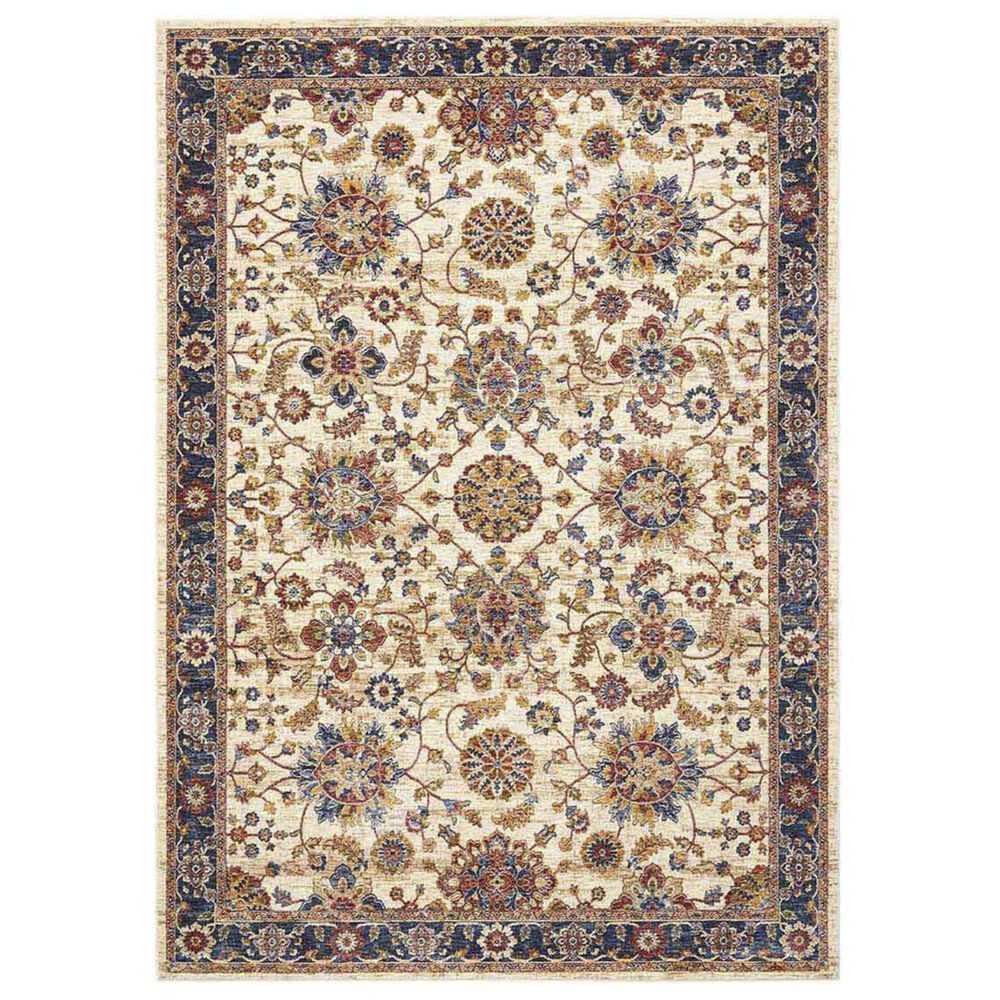Nourison Lagos LAG04 9"10" x 13"2" Cream Area Rug, , large