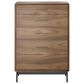 BDI LINQ 4-Piece Queen Bedroom Set in Natural Walnut, , large