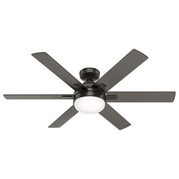 Hunter Hardaway 52" Ceiling Fan with LED Lights in Noble Bronze, , large