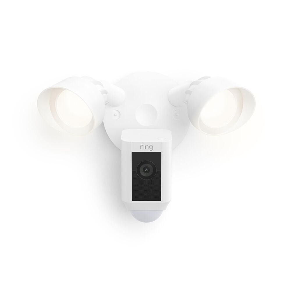 Ring Floodlight Cam Wired Plus in White, , large