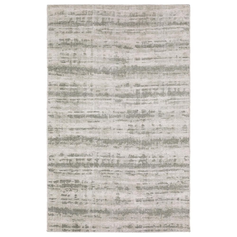 Oriental Weavers Clarke Beige and Green 6" x 9"Area Rug, , large