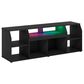 HOMLUX 59" TV Stand with LED Lights in Americano, , large