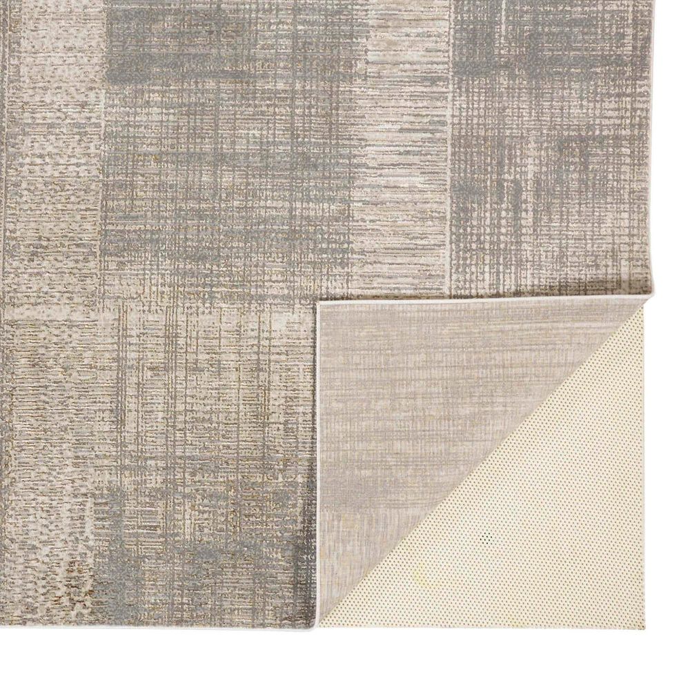 Feizy Aura 3736F 3&#39;11&quot; x 6&#39; Gold and Beige Area Rug, , large
