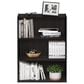 HOMLUX 3-Tier Open Shelf Bookcase in Espresso, , large