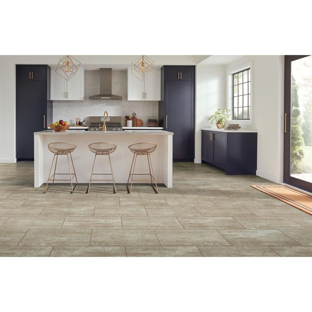 Robbins Hearthstone Cast Brownwood 12&quot; x 24&quot; Engineered Stone Tile, , large