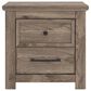 Ashley Rusticott 2-Drawer Nightstand in Brown, , large