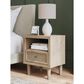 Ashley Cielden Full Upholstered Bed and Nightstand in Tan, , large