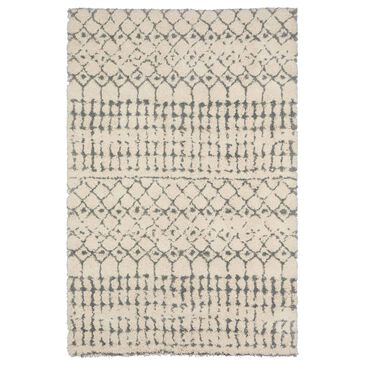 Dalyn Rug Company Marquee MQ2 1"8" x 2"6" Ivory and Metal Area Rug, , large