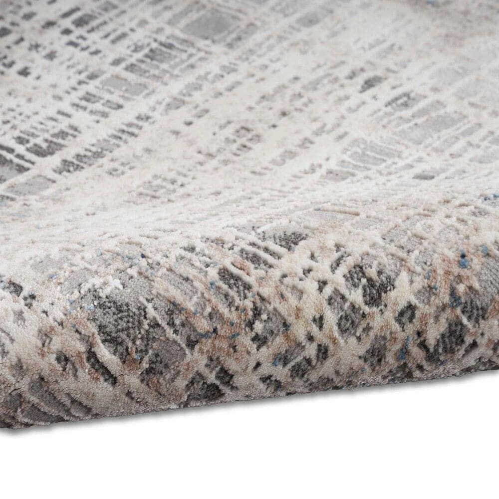 Nourison Infinity 2&#39;2&quot; x 7&#39;6&quot; Blue and Multicolor Runner, , large