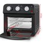 HOMLUX 12.5 Qt 7-In-1 Air Fryer Toaster Oven in Black, , large