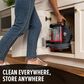 Dirt Devil Portable Carpet and Upholstery Spot Cleaner in Black and Red, , large